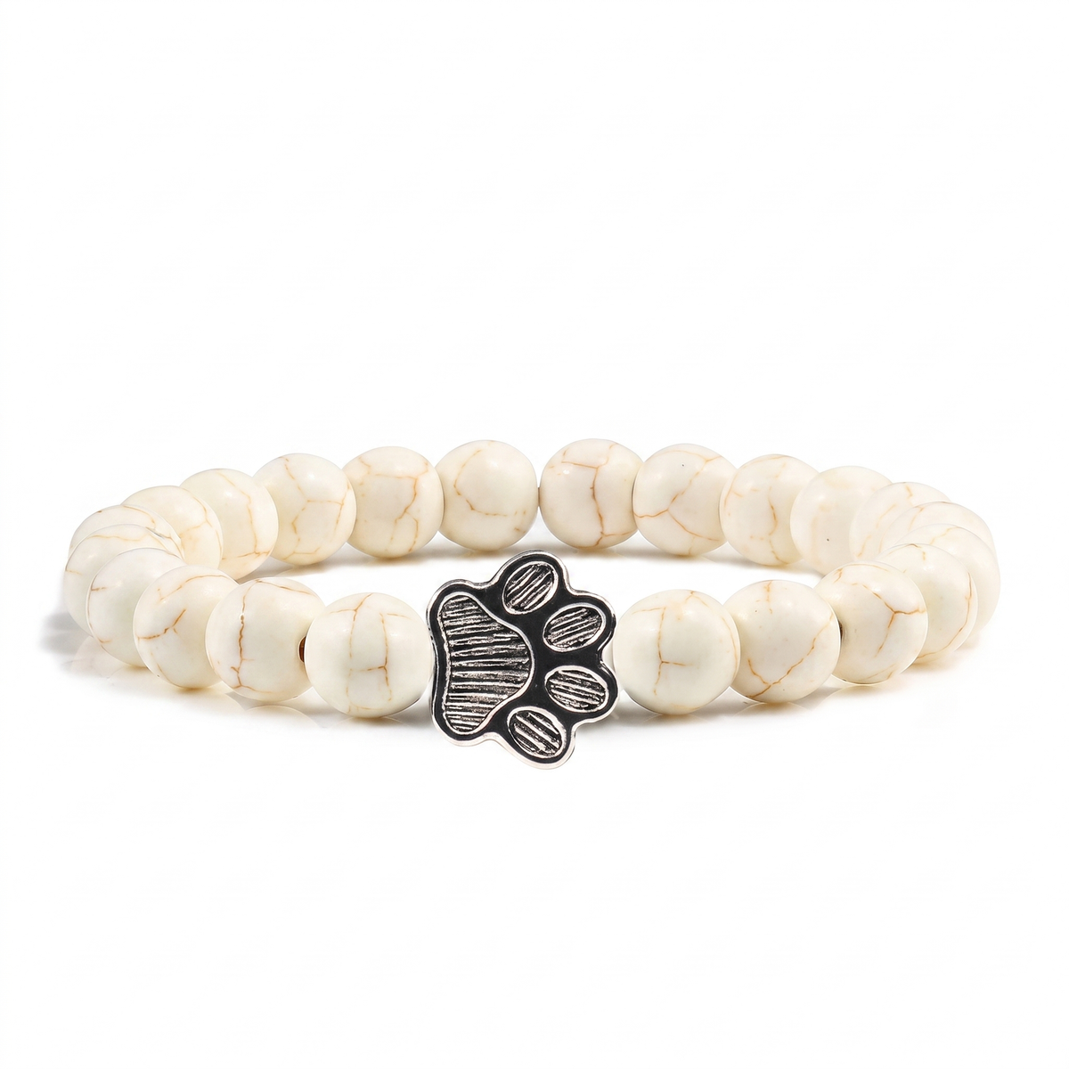 Help Save A Dog - Stone & Marble Bracelet