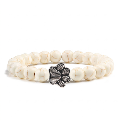 Help Save A Dog - Stone & Marble Bracelet